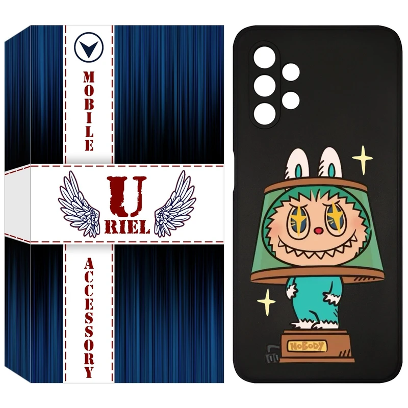 کاور یوریل قاب مدل KSH کد 126 طرح عروسک لبوبو مناسب برای گوشی موبایل سامسونگ Galaxy A13 4G