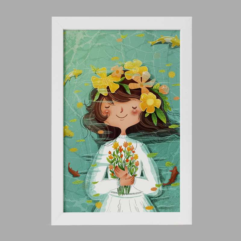 تابلو خندالو مدل دخترانه کد 25632 تابلو خندالو مدل دخترانه کد 25632