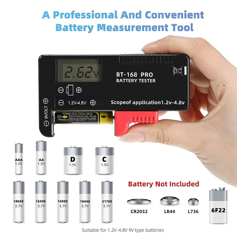 تستر باتری مدل BT-168 PRO