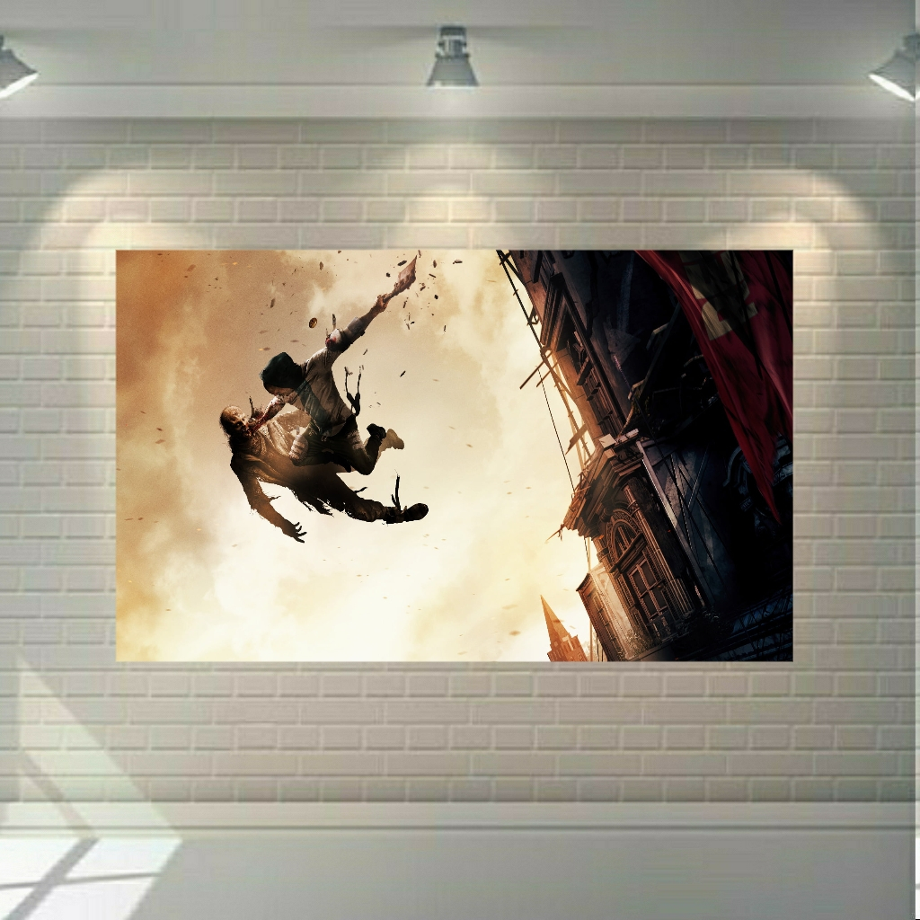 پوستر دیواری طرح گیم Dying Light مدل SDP133