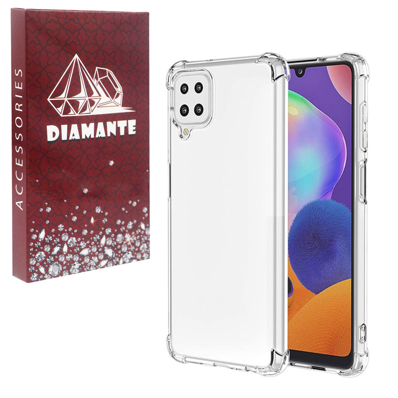 کاور دیامانته مدل بی رنگ مناسب برای گوشی موبایل سامسونگ Galaxy A22 4G
