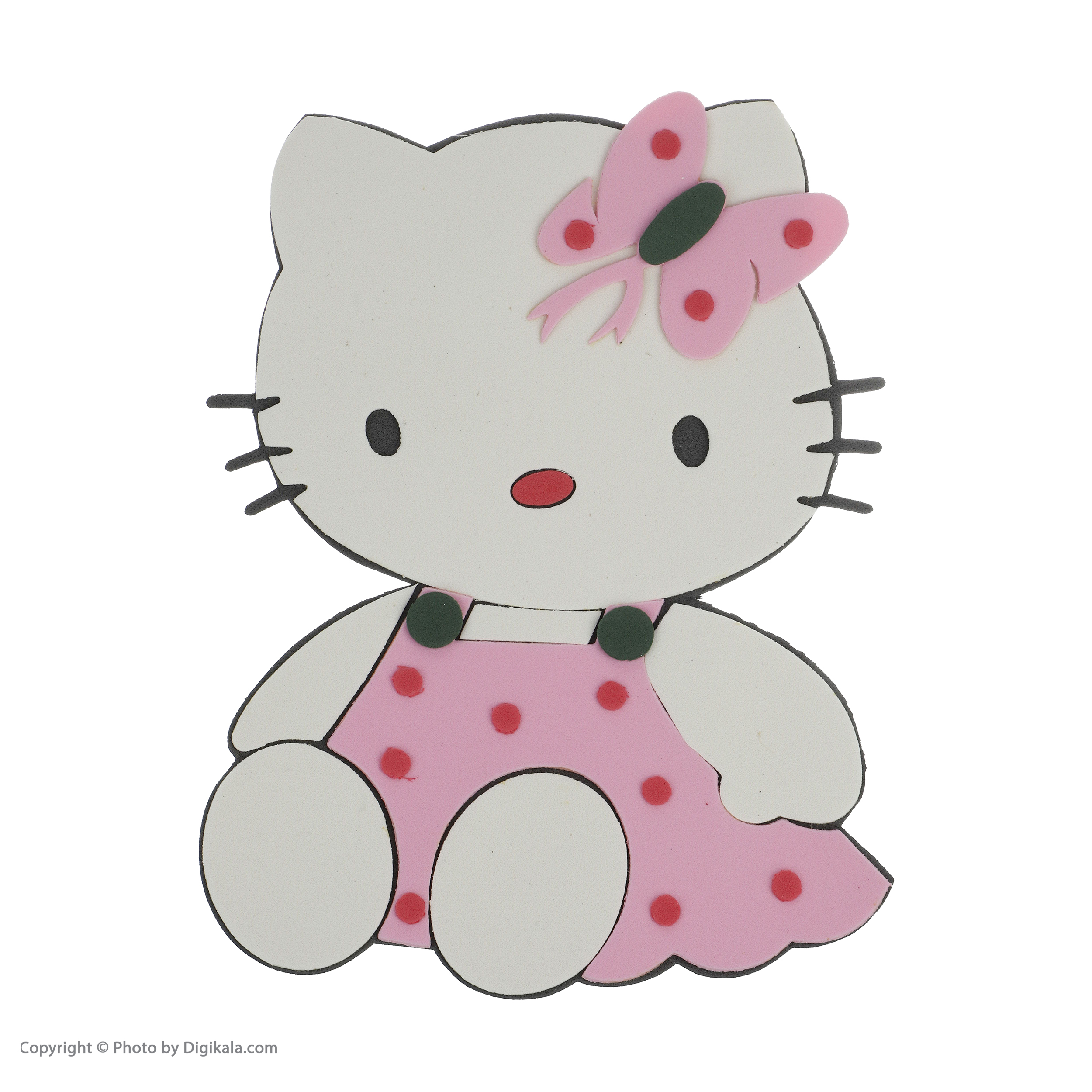 دیوارکوب اتاق کودک بافوم طرح کیتی مدل فومی