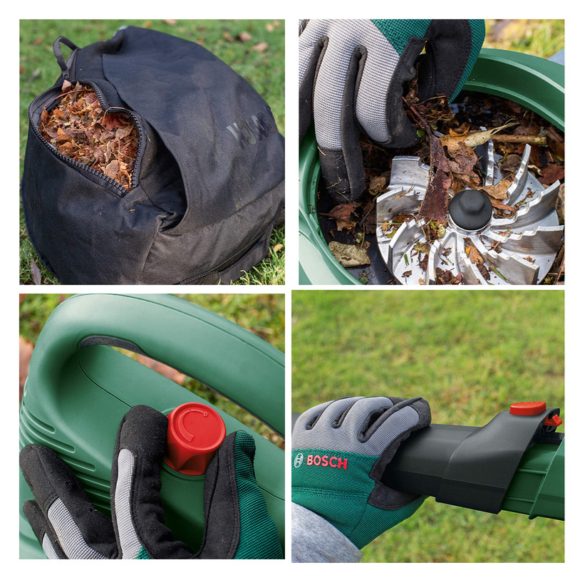 دستگاه دمنده مکنده بوش مدل Gardentidy 3000 مجموعه 5 عددی