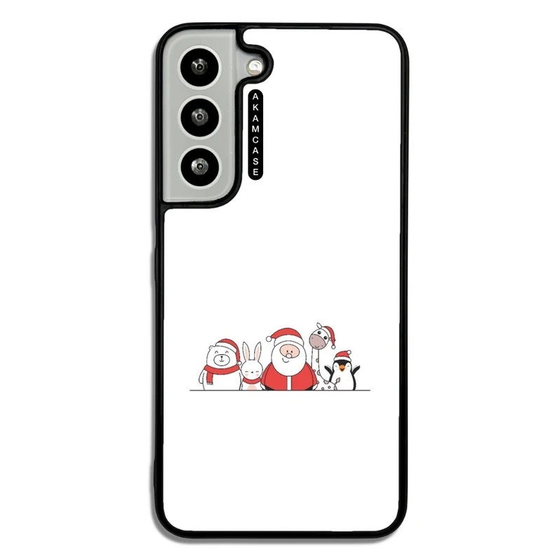 کاور آکام مدل AMC-WSGS22-CHRISTMAS-12 مناسب برای گوشی موبایل سامسونگ Galaxy S22