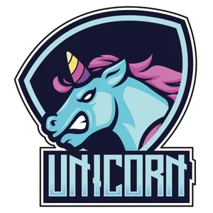 برچسب بدنه خودرو طرح یونیکورن 3 کد 284