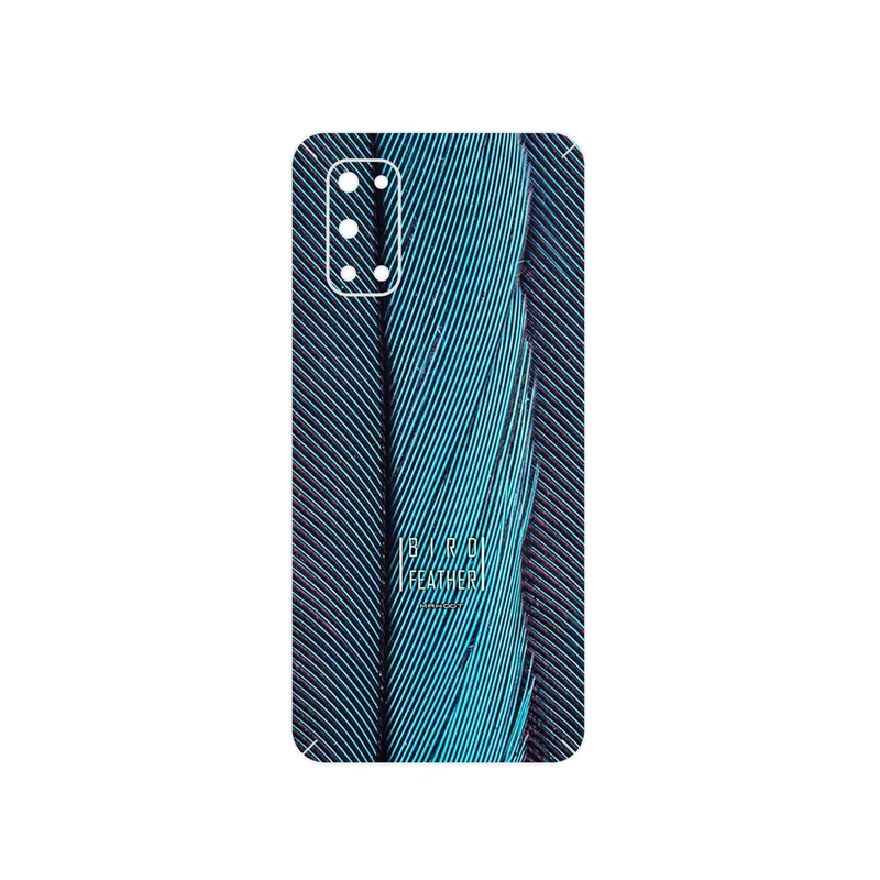 برچسب پوششی ماهوت مدل Turquoise feathers مناسب برای گوشی موبایل ریلمی 7 5G