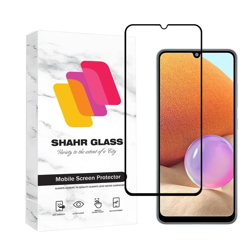 محافظ صفحه نمایش شهر گلس مدل FULSLSH مناسب برای گوشی موبایل سامسونگ Galaxy A22 4G / M22 4G / F22