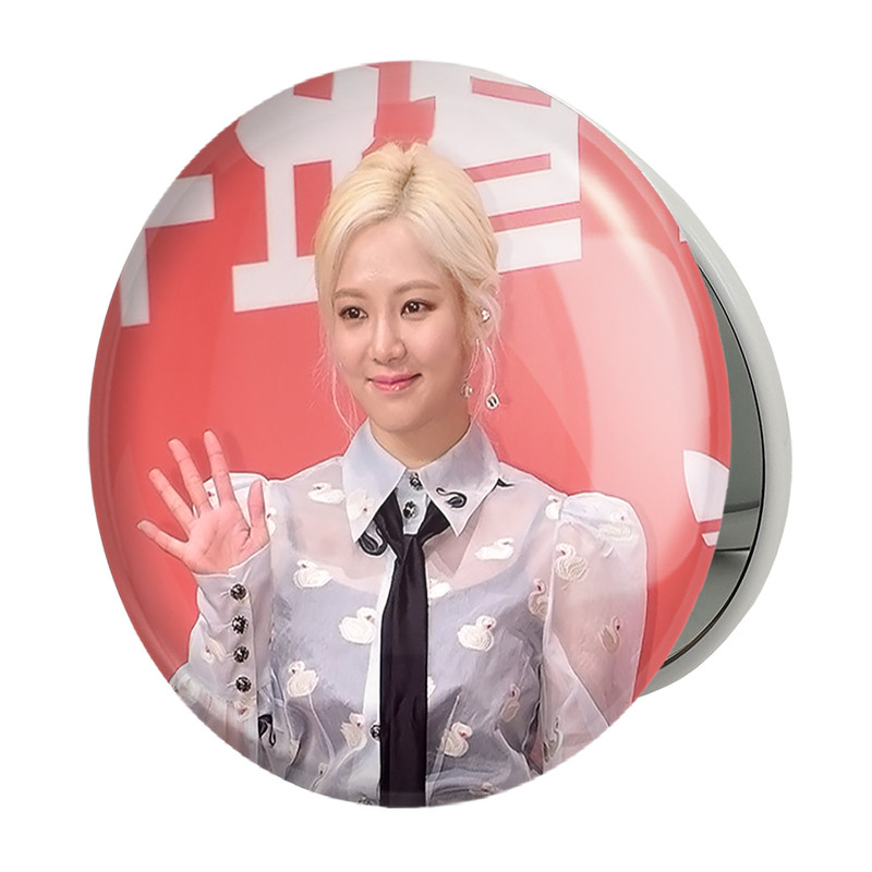آینه جیبی خندالو طرح هیویئون گروه گرلز جنریشن Girls Generation مدل تاشو کد 12996 