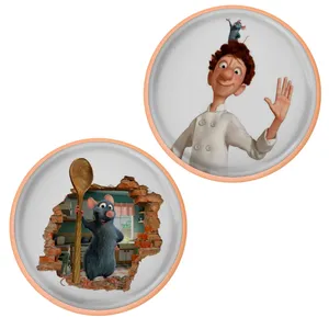 تراش مدل مخزن دار طرح انیمیشن راتاتویی موش سرآشپز کد S13092-090 بسته دو عددی