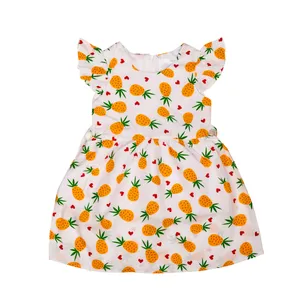 پیراهن دخترانه مدل آناناس