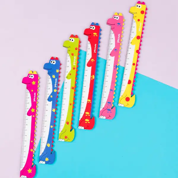 خط کش 15 سانتیمتری طرح تمساح