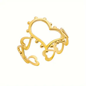 انگشتر دخترانه مدل Heart-530