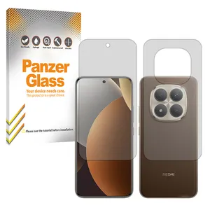 Panzer Glass transparent Full-Adhesive Screen Protector model suitable for Xiaomi Redmi Note 15 Pro Plus mobile phone along with the back protector