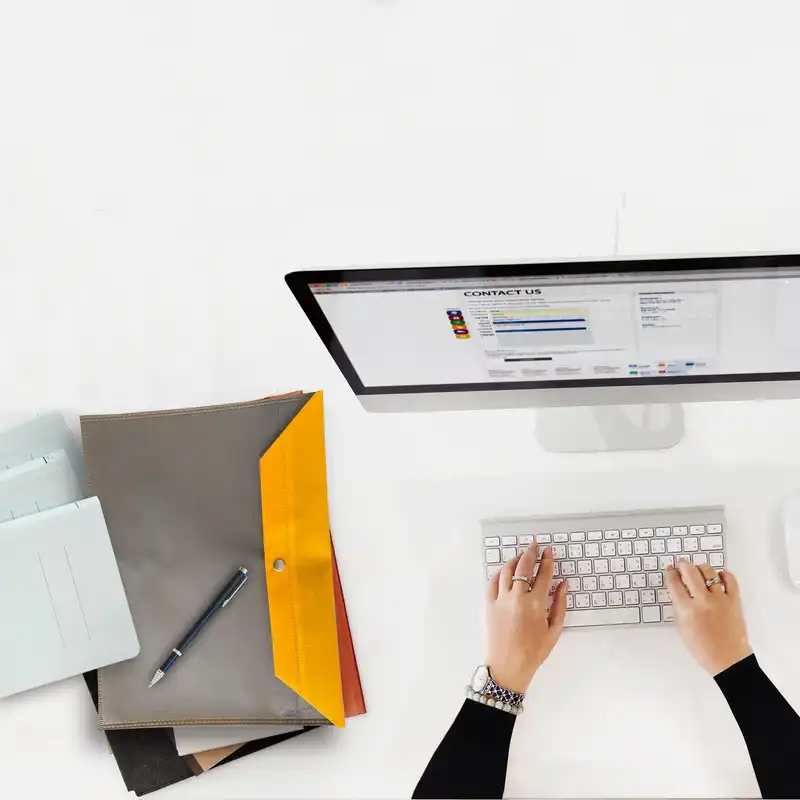 پوشه دکمه دار مدل دوستدار محیط زیست بسته 10 عددی