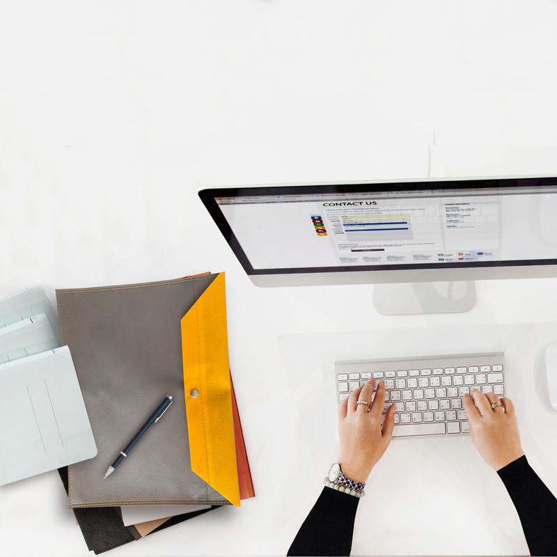 پوشه دکمه دار مدل دوستدار محیط زیست بسته 10 عددی