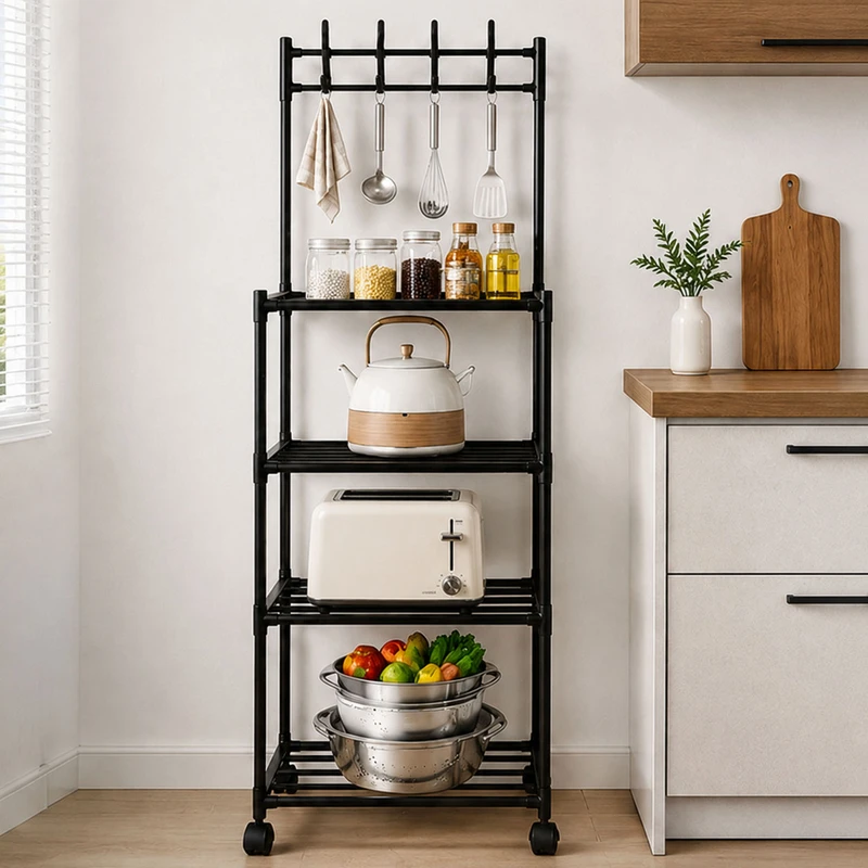 شلف ایستاده لومیز مدل Hook Storage Rack 4 طبقه