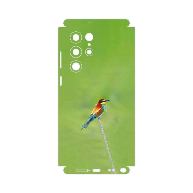 برچسب پوششی ماهوت مدل European bee-eater-FullSkin مناسب برای گوشی موبایل سامسونگ Galaxy S22 Ultra 5G