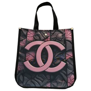 ساک دستی مدل دکمه‌ای طرح سنگ