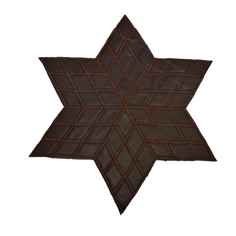 کلاژ فرش چرم و پوست کد 0035