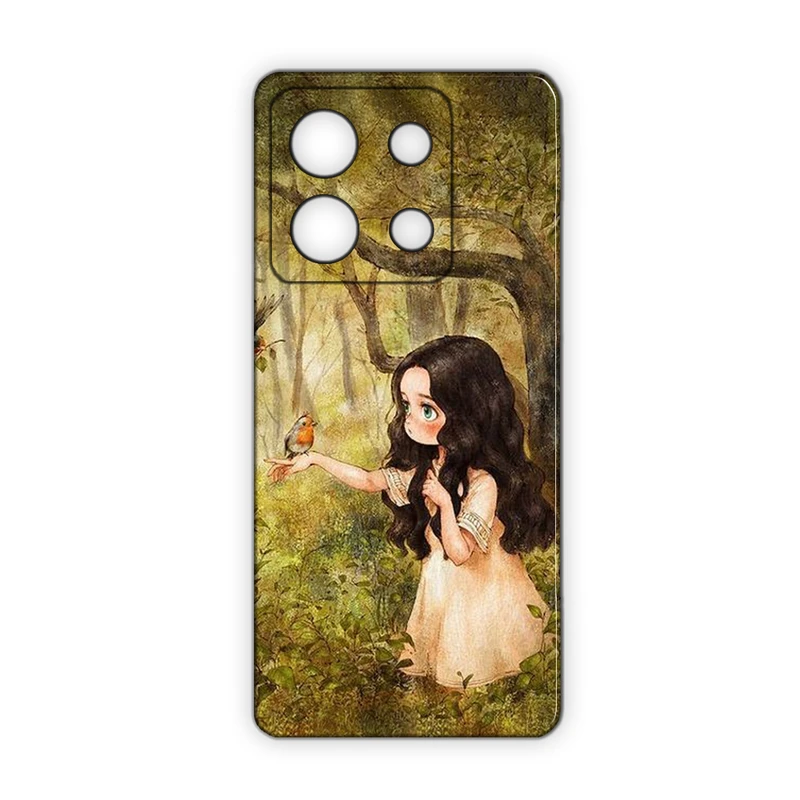 کاور مدل دخترانه کد 231 مناسب برای گوشی موبایل شیائومی Redmi Note 13 Pro 4G / Poco M6 Pro 4G