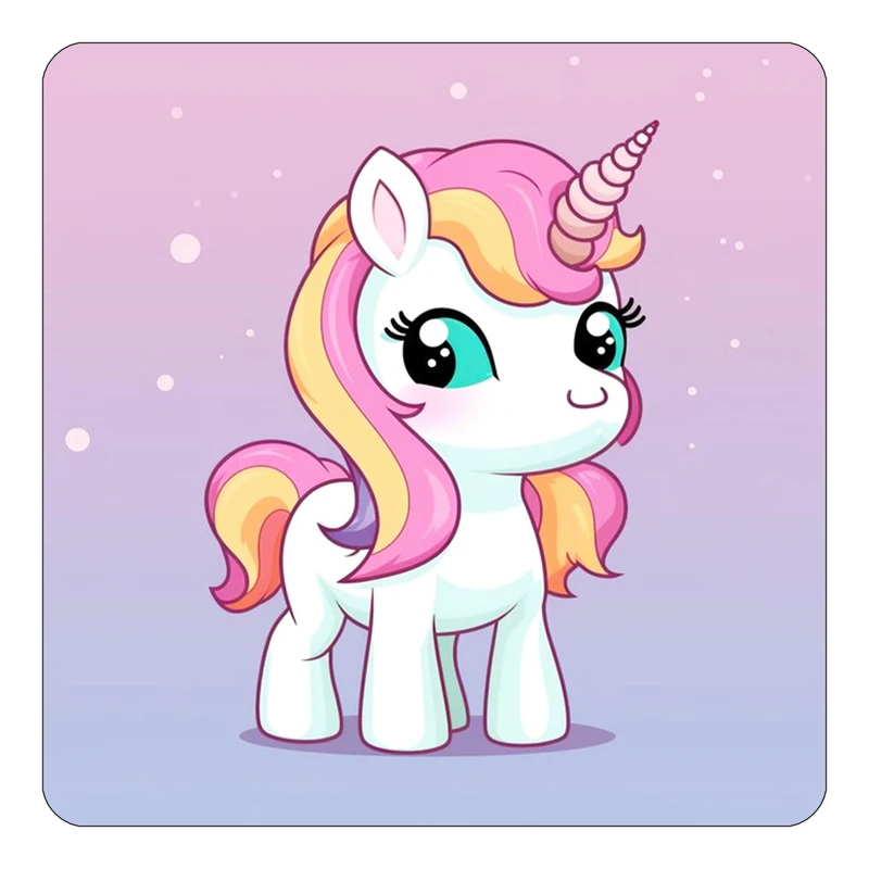 مگنت کاکتی طرح اسب تک شاخ و یونیکورن مدل mp31166