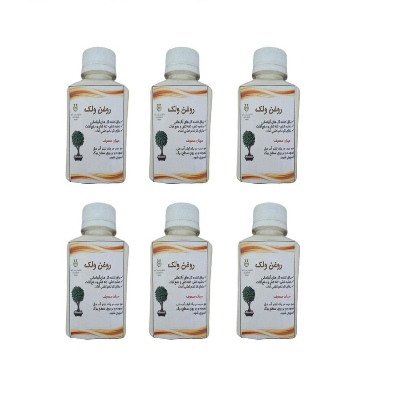 روغن ولک سبزدارو کد V6 حجم 120 میلی لیتر مجموعه 6 عددی