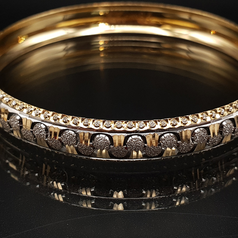 النگو طلا 18 عیار زنانه مدل 1EL1828