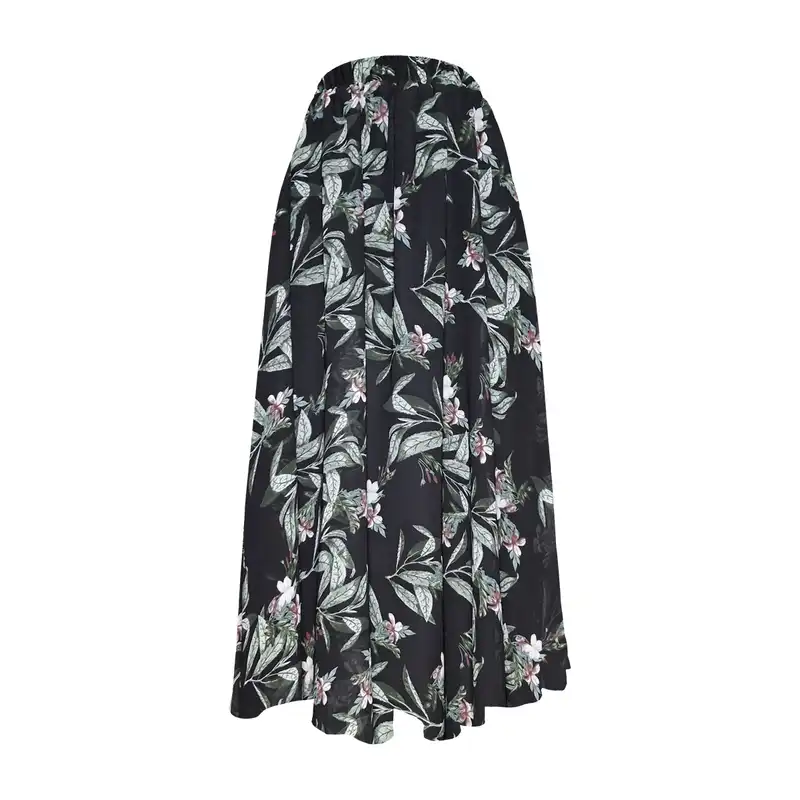 دامن کلوش زنانه مدل H95 رنگ مشکی