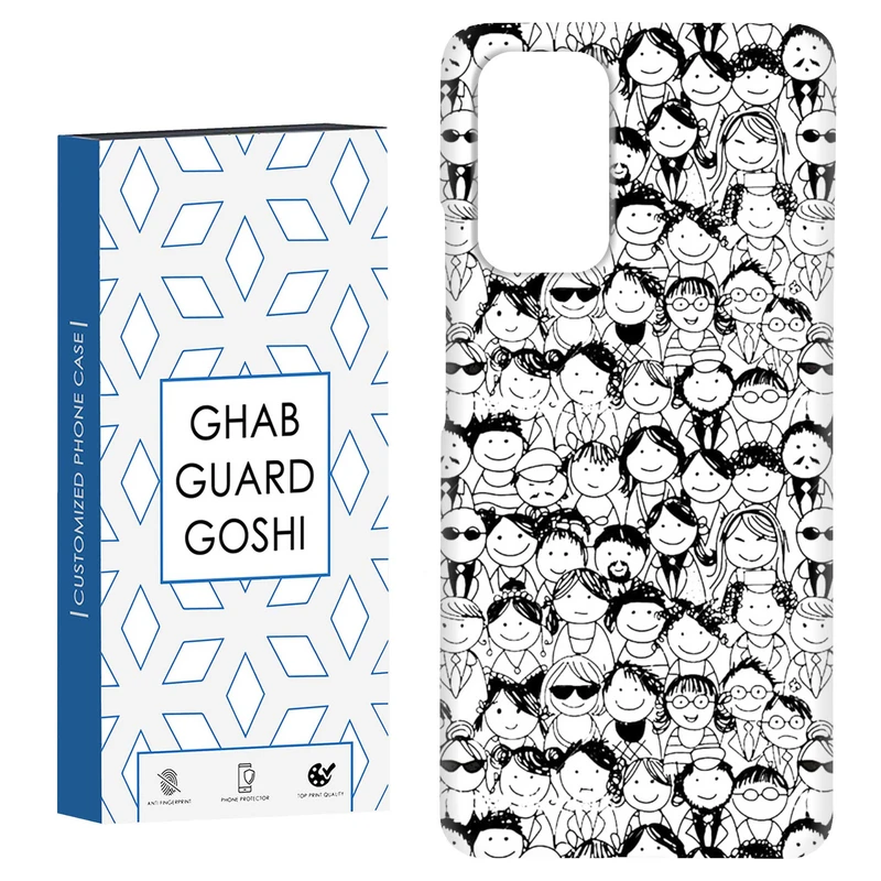 کاور قاب گارد گوشی طرح آدمک کد Dimo-076 مناسب برای گوشی موبایل شیائومی Redmi Note 9 4G / Redmi 9T