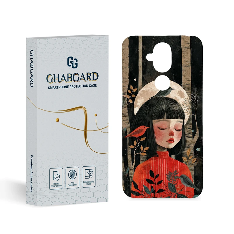 کاور قاب گارد مدل دخترانه مناسب برای گوشی موبایل نوکیا 8.1 / X7