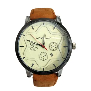 ساعت مچی عقربه‌ای مردانه مدل تقویم روز شمار