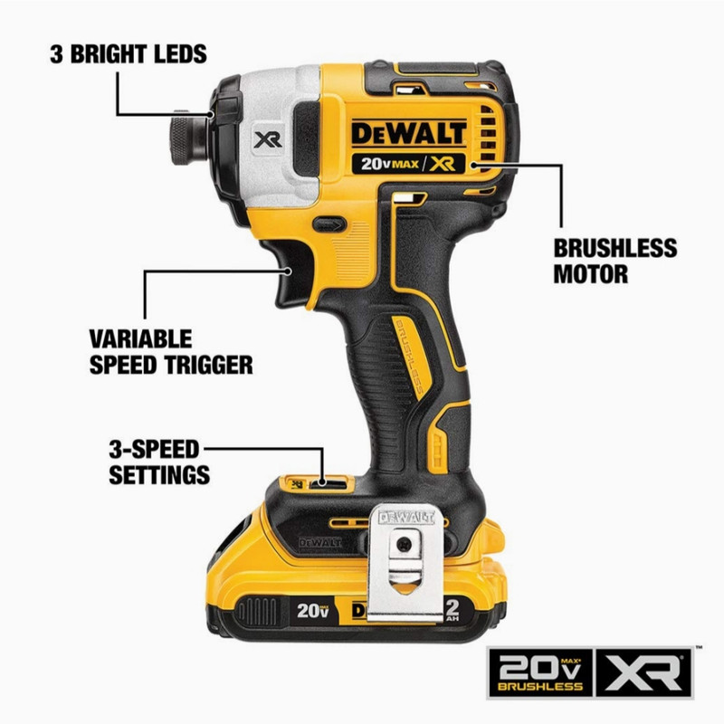 پیچ گوشتی شارژی دیوالت مدل DCF887D2 پیچ گوشتی شارژی دیوالت مدل DCF887D2