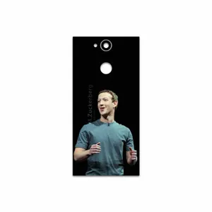 MAHOOT Mark Zuckerberg Cover Sticker for Sony Xperia XA2