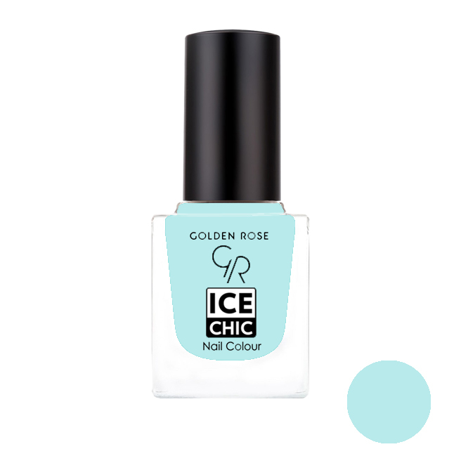 لاک ناخن گلدن رز مدل Ice chic شماره 81