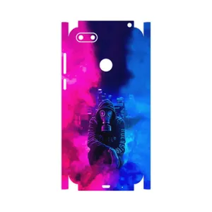 MAHOOT Smoke Rainbow Digital Art 2-FullSkin Cover Sticker for Motorola Moto E6 Play