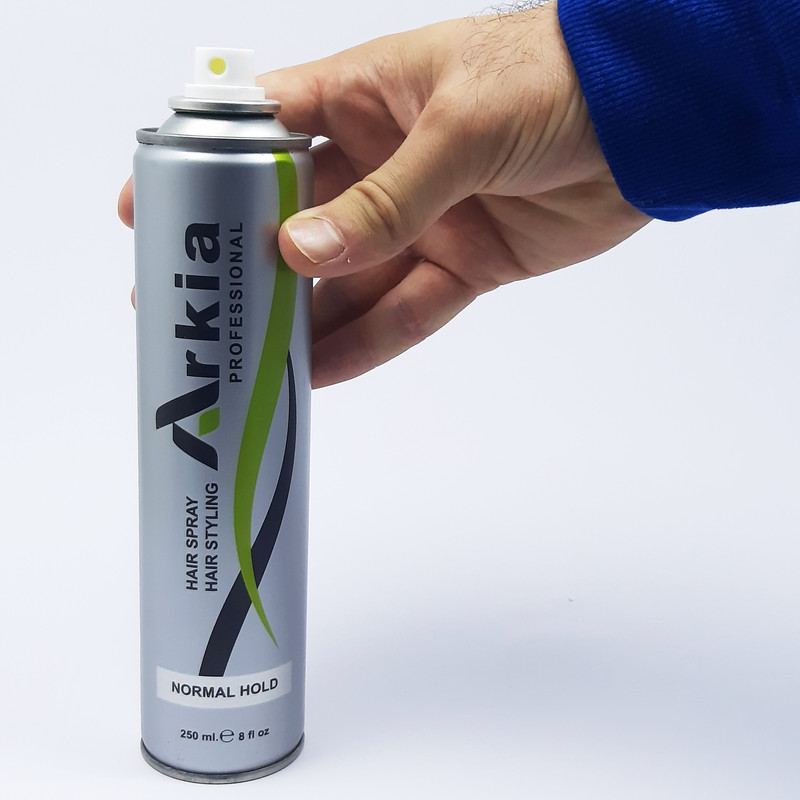 اسپری حالت دهنده مو آرکیا مدل NORMAL HOLD حجم 250 میلی لیتر
