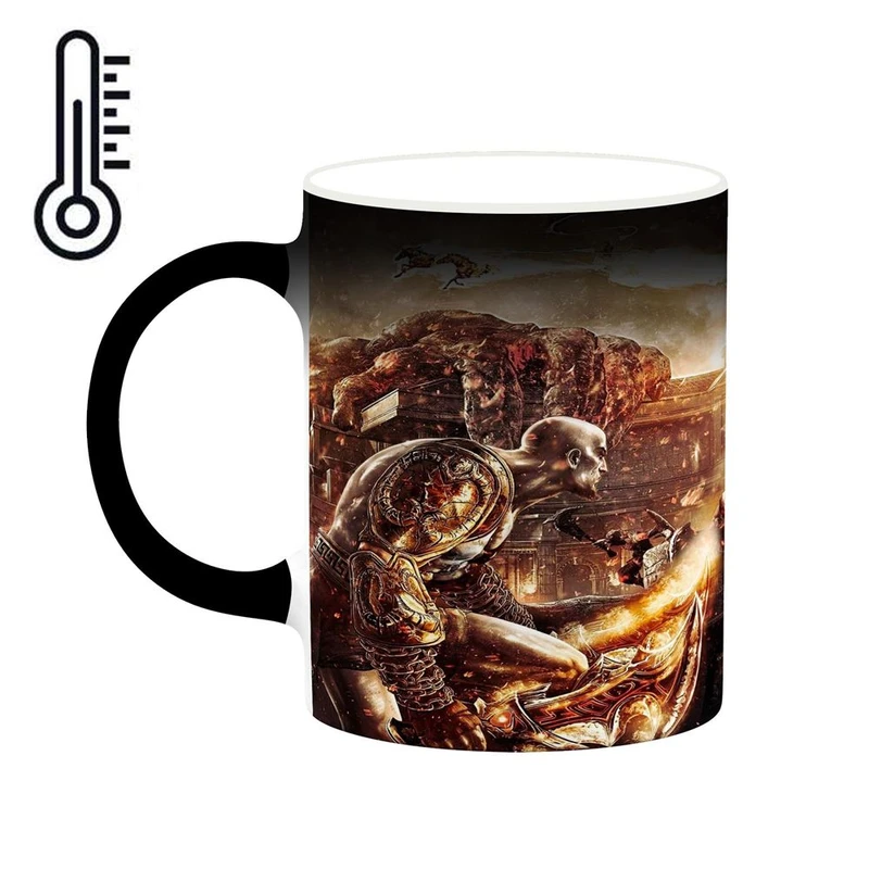 ماگ حرارتی کاکتی مدل بازی گاد آف وار God Of War کد mgh28659