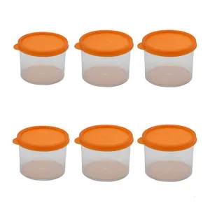 ظرف نگهدارنده مدل گرد نقلی کد 06 مجموعه 6 عددی