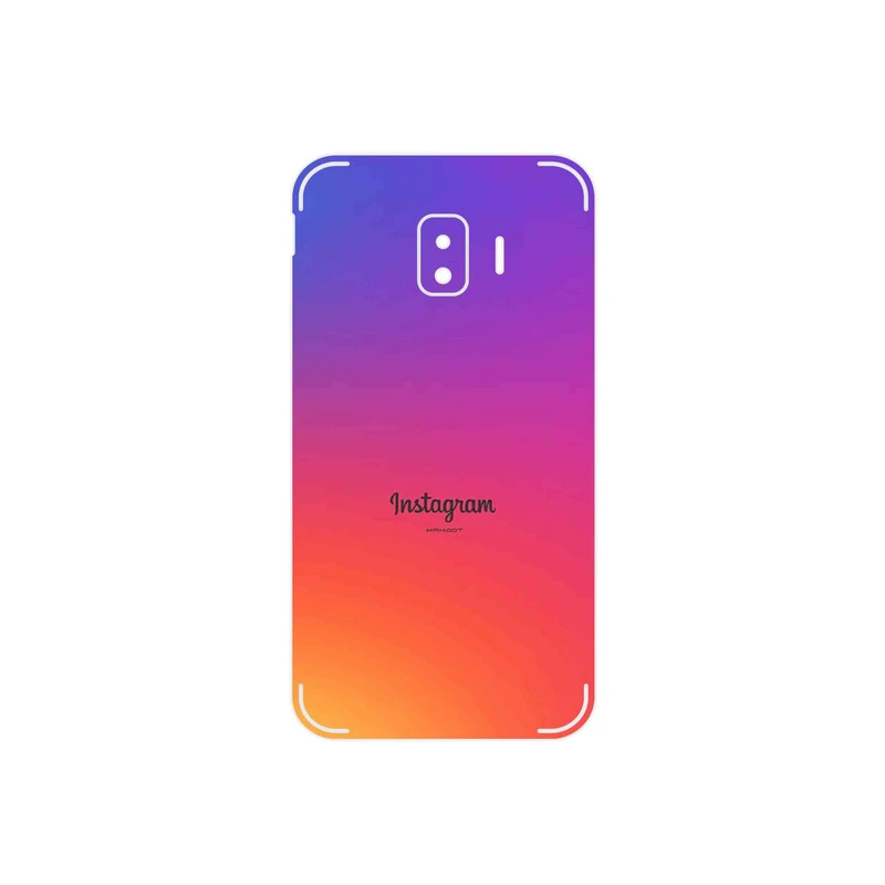 برچسب پوششی ماهوت مدل Instagram مناسب برای گوشی موبایل سامسونگ Galaxy J2 Core