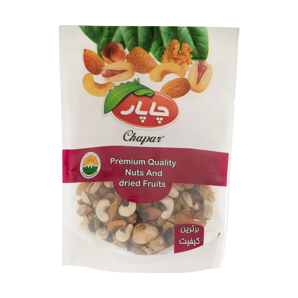آجیل شیرین به همراه باسلوق چاپار - 900 گرم
