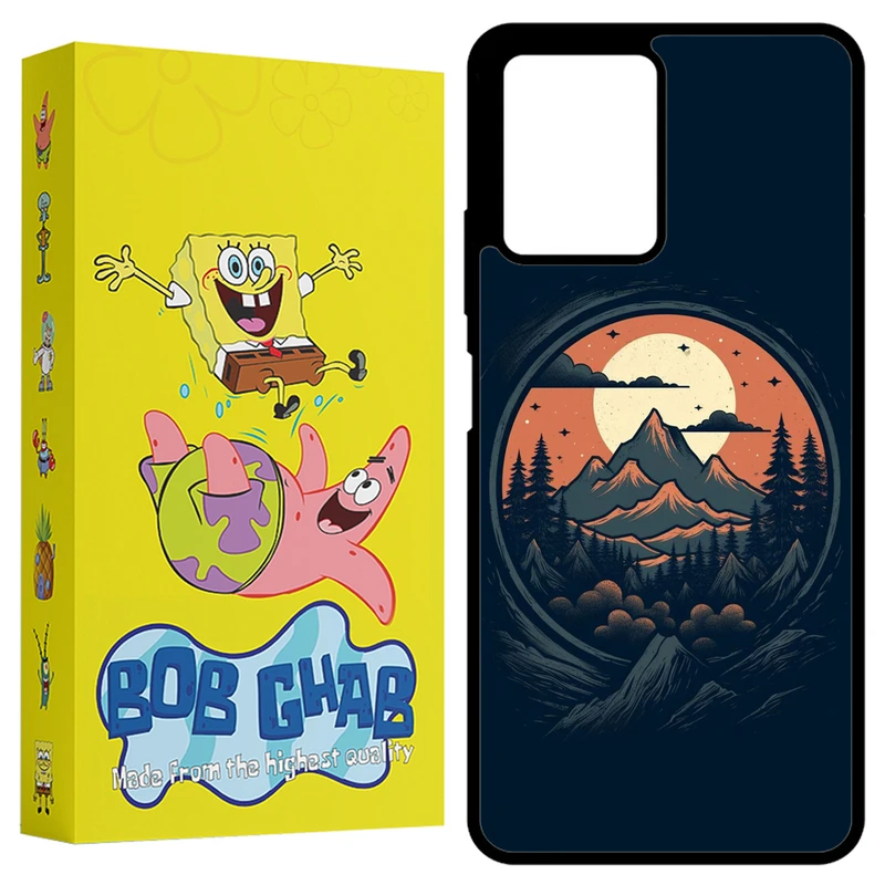 کاور باب قاب طرح طبیعت مدل BCPN125 مناسب برای گوشی موبایل شیائومی Redmi Note 12 5G / Poco X5