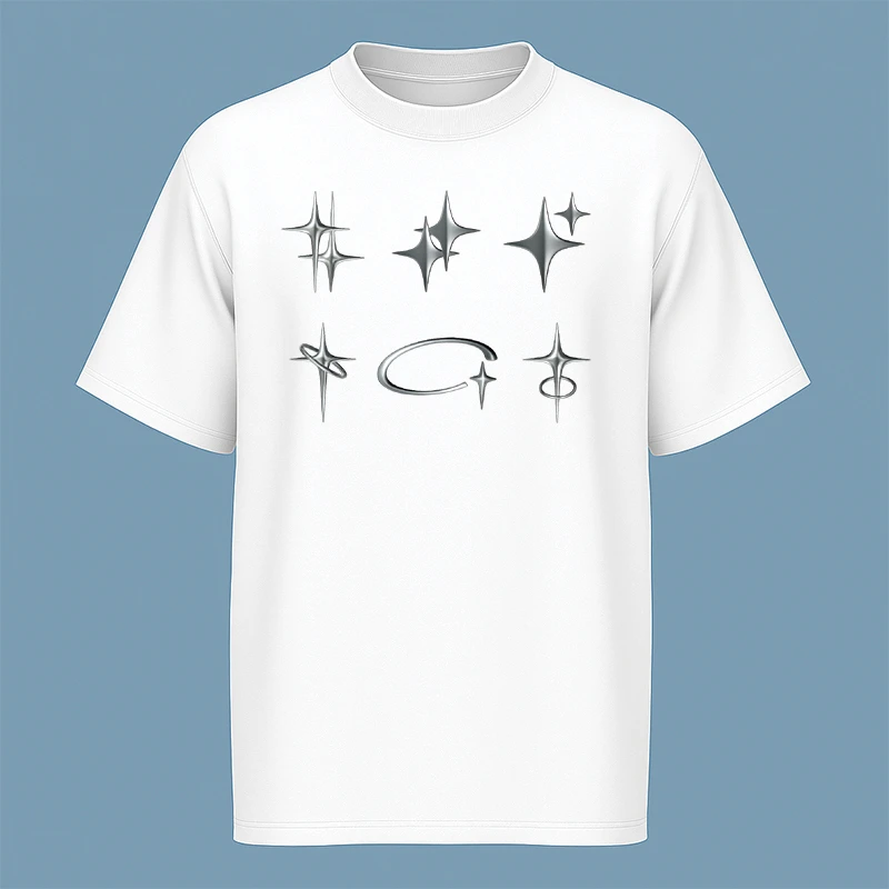 تی‌شرت آستین کوتاه مردانه مدل ستاره باش کد c64