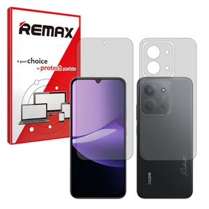 Remax Resistant model matte screen protector suitable for Xiaomi Redmi 15C 4G Mobile phone along with the back protector