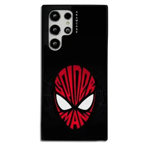 AKAM AMCWSGS22U-SPIDERMAN1 Cover For Samsung Galaxy S21 Ultra