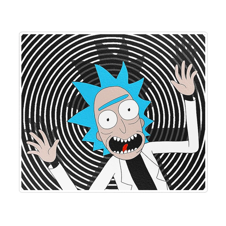 استیکر لپ تاپ ماسا دیزاین طرح ریک اند مورتی مدل STK1105