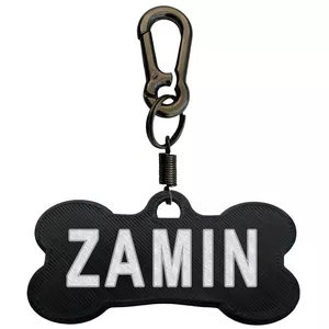 پلاک شناسایی سگ مدل Zamin