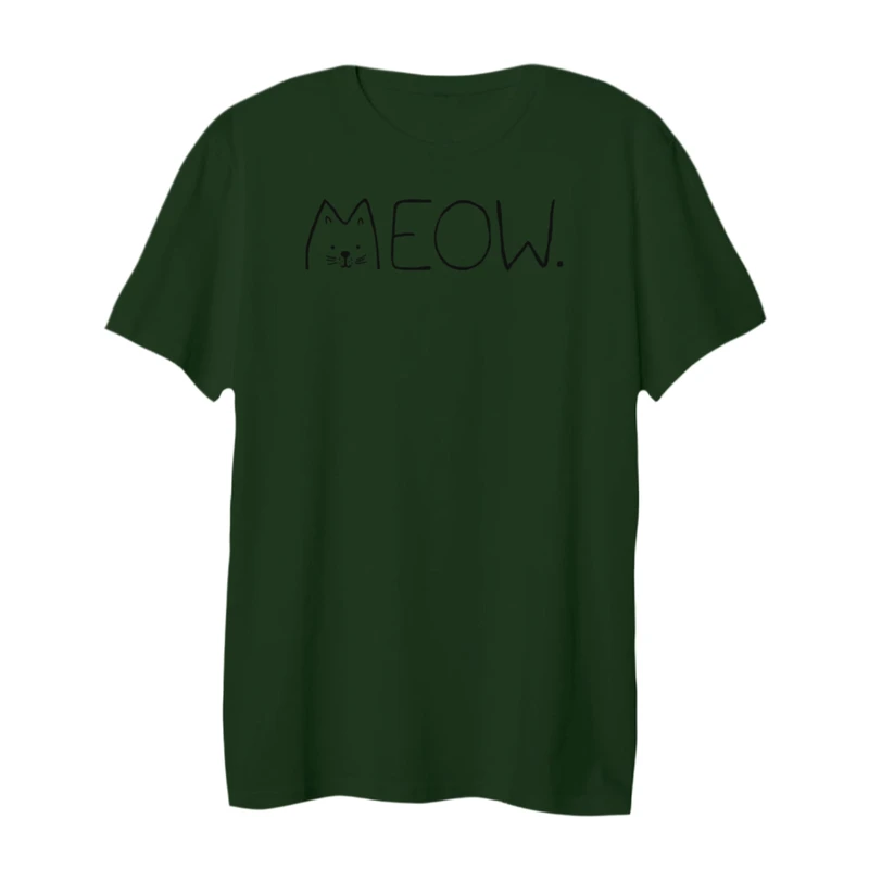 تی شرت لانگ آستین کوتاه زنانه مدل گربه کد 17