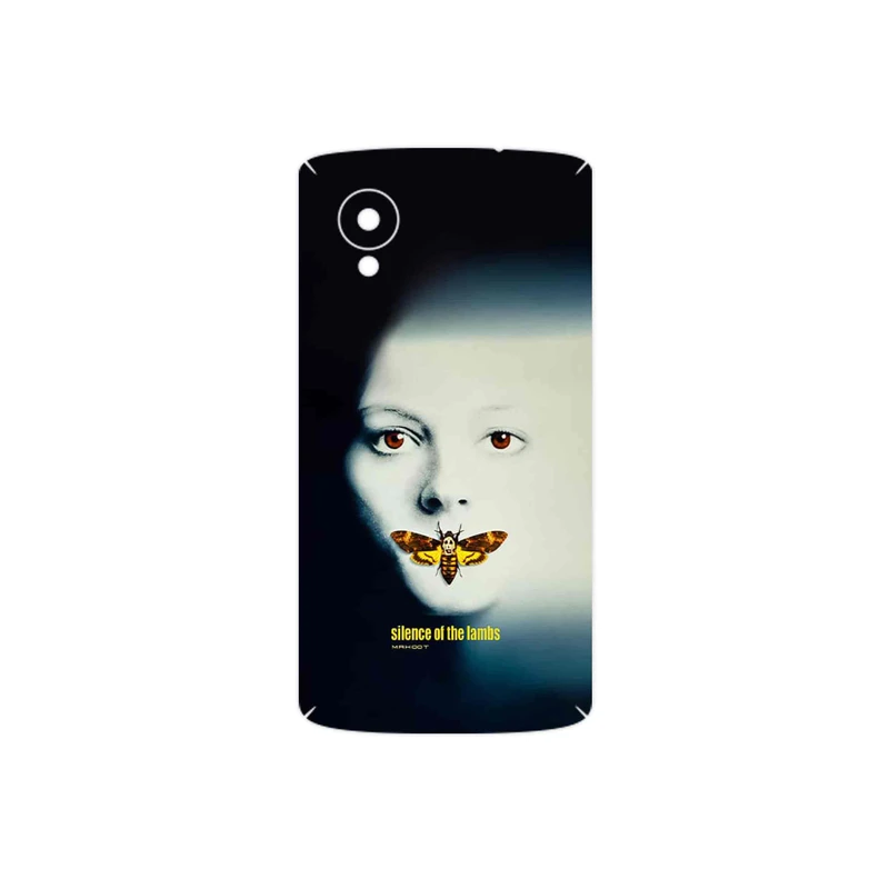 برچسب پوششی ماهوت مدل Silence of the Lambs مناسب برای گوشی موبایل گوگل Nexus 5