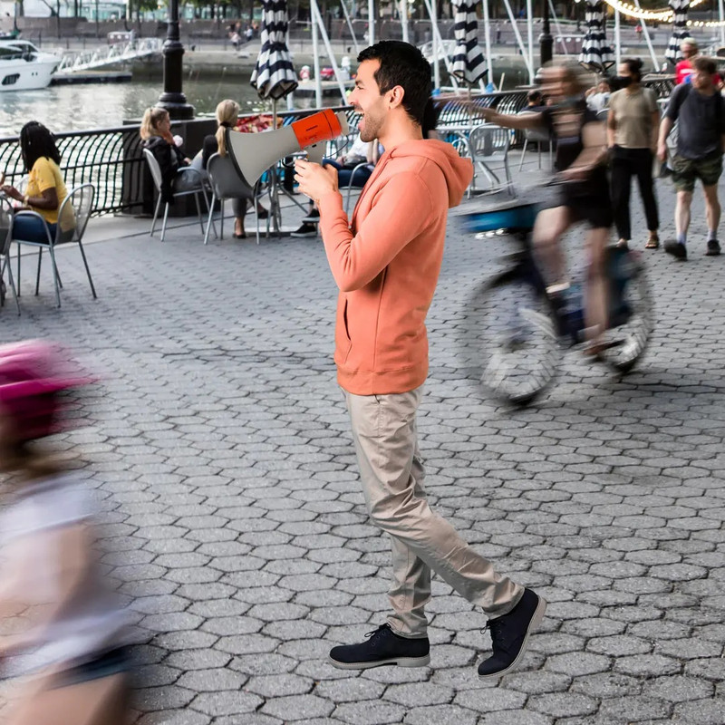 بلندگو دستی پرودو مدل PD-LFST098-OG