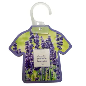 خوشبوکننده و ضد بید کمد لباس مدل آویز رایحه لاوندر  وزن 10 گرم